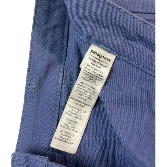 Patagonia  Women's 3" Stand Up Canvas Shorts | Size 12, Current Blue 358160 - Picture 9 of 9